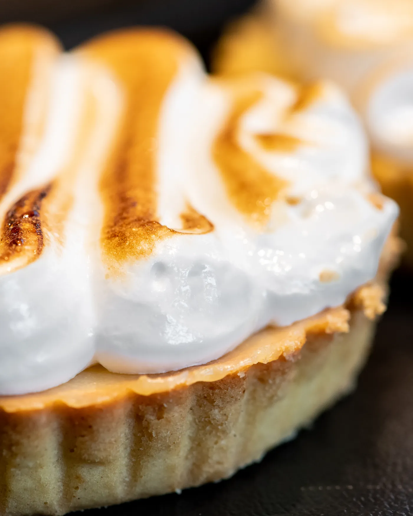 Tarte mit abgeflämmter Meringue